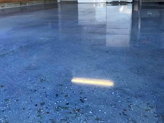彩色抛光混凝土——地坪行业可以看得见的市场